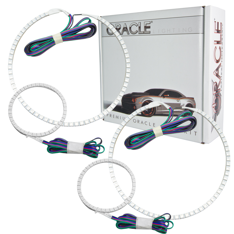 Ford Explorer Headlight Halo Kit - ORACLE Lighting - ColorSHIFT w/o Controller - ColorSHIFT - `02-`05